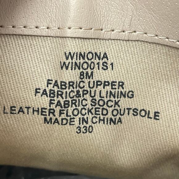 Steve Madden Winona Rhinestone Embellished Stiletto Heel Bootie Womens 8 AS IS - Picture 13 of 13